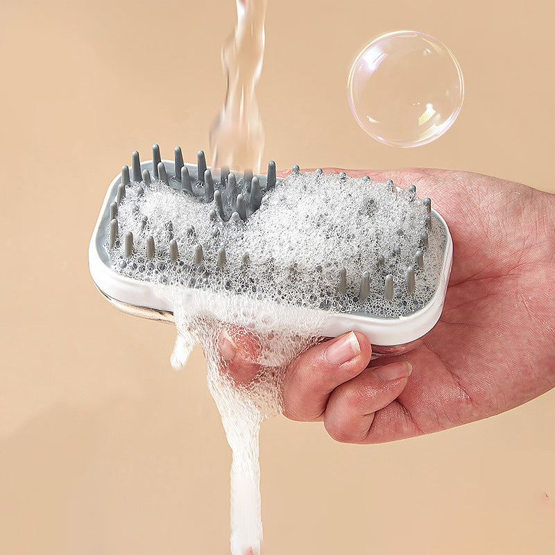 Pet Silicone Massage Bath Brush Foaming Cleaning Tool