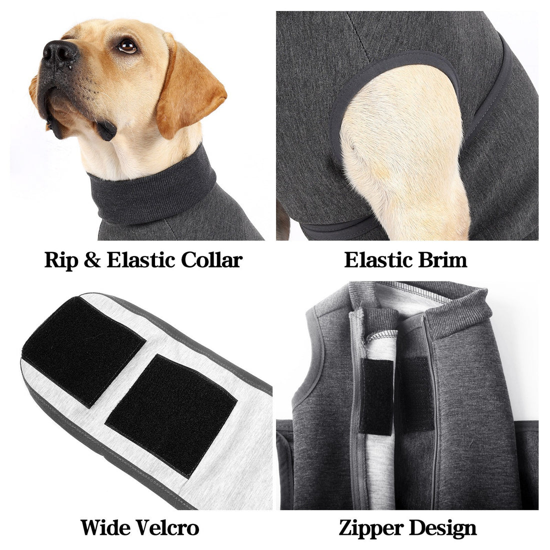 Pet Emotional Comfort Cotton Double Jacket Apparel