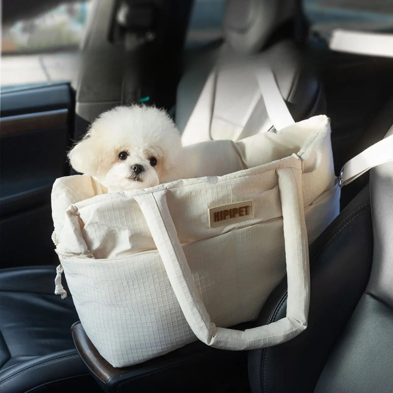 Portable Pet Car Seat Adjustable Safety Travel Carrier