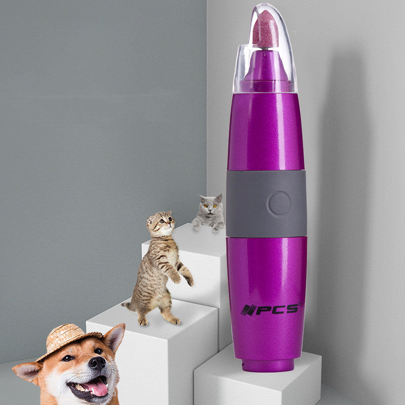 Pet Electric Nail Polisher Smooth Grooming Tool
