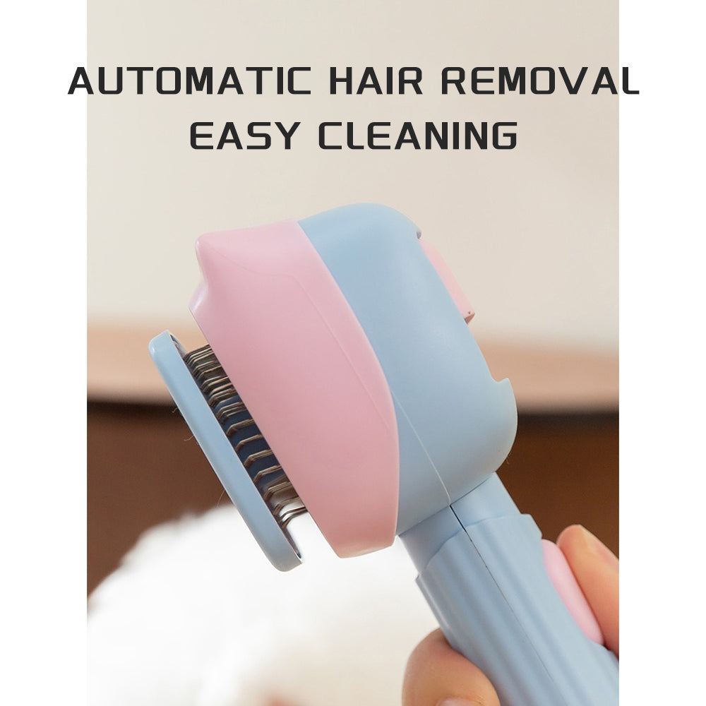 Pet Deshedding And Dematting Grooming Brush For Hair Control
