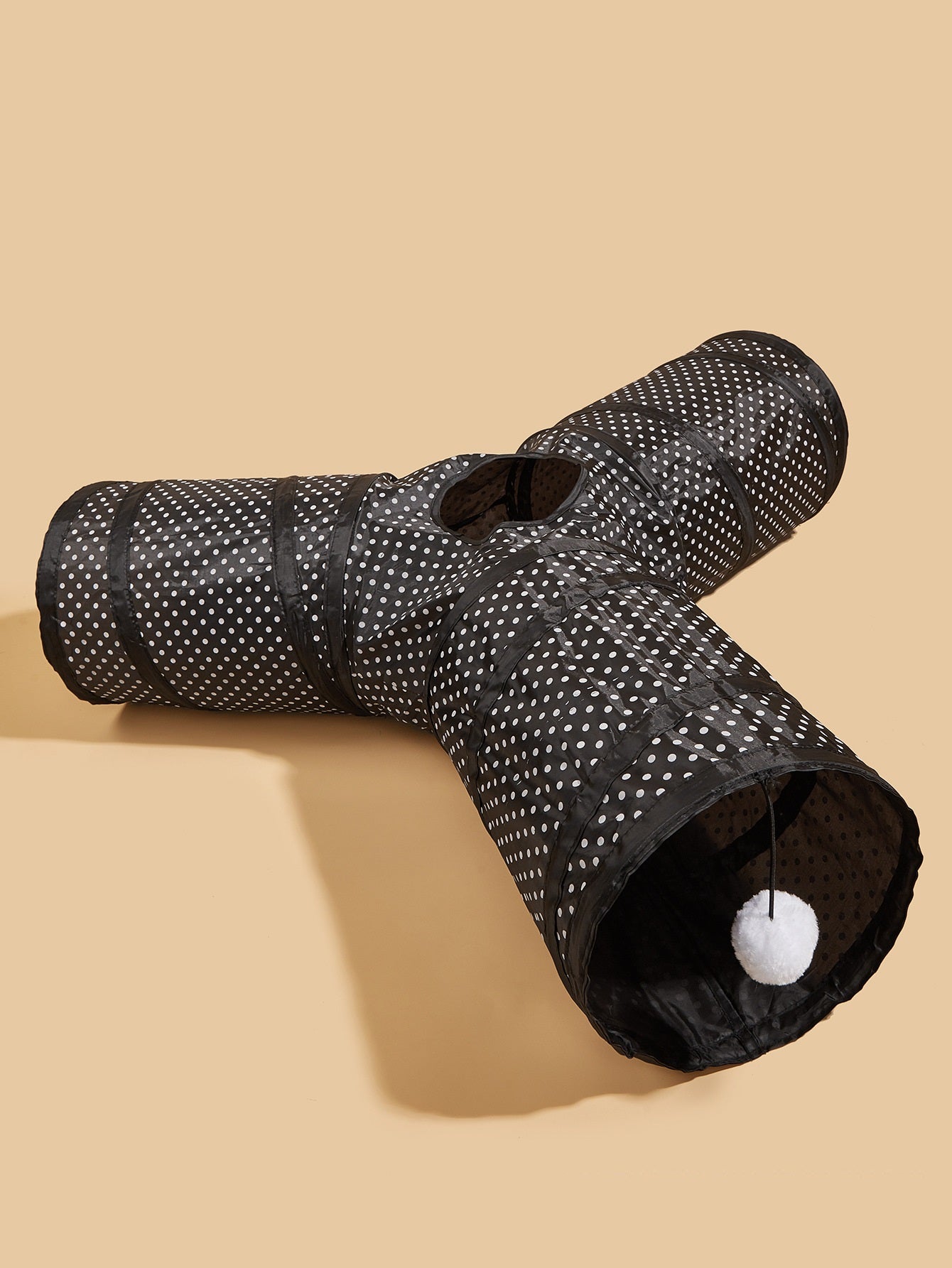 Pet Collapsible Tunnel Toy For Interactive Play