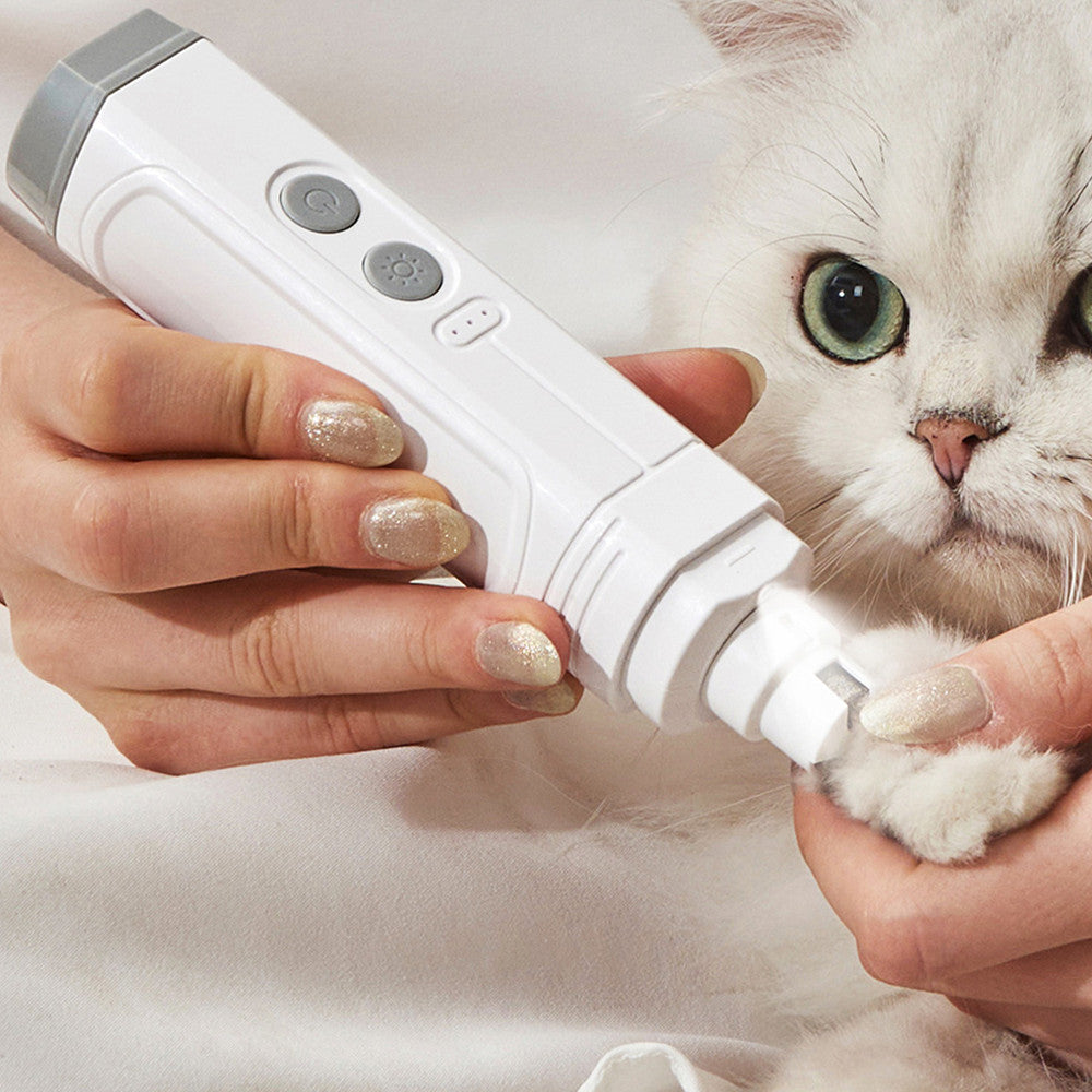 Pet Double Lamp High Power Automatic Nail Trimmer Tool