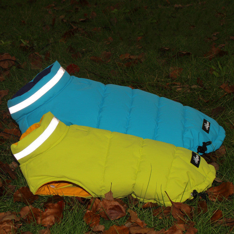 Pet Waterproof Thickened Reflective Outdoor Jacket Apparel