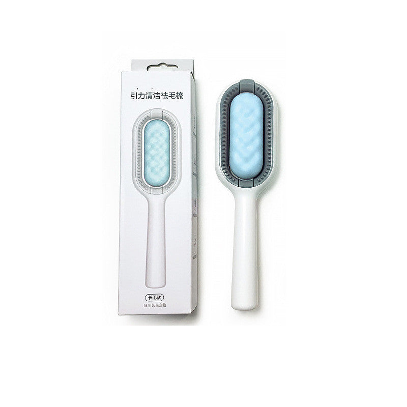 Pet Dematting Grooming Brush Hair Removal Cleaning Tool With Tank